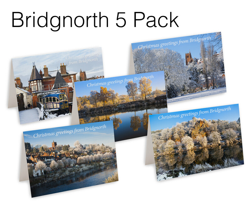 5 Bridgnorth Christmas Cards