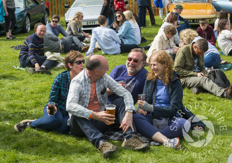 Visitors to the 2017 Ludlow Spring Festival.