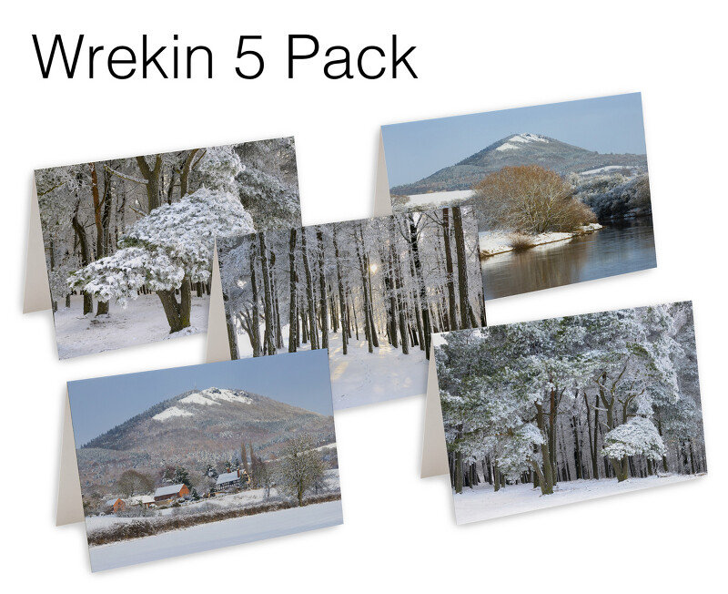 5 Wrekin Christmas Cards