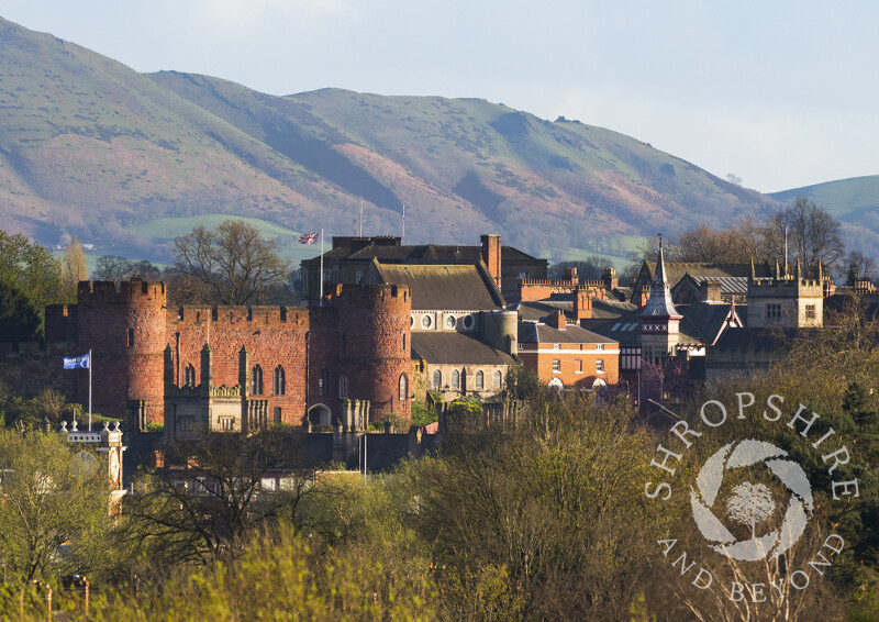 Shrewsbury and Caer Caradoc, Shropshire - this picture was possible by using a 600mm lens.