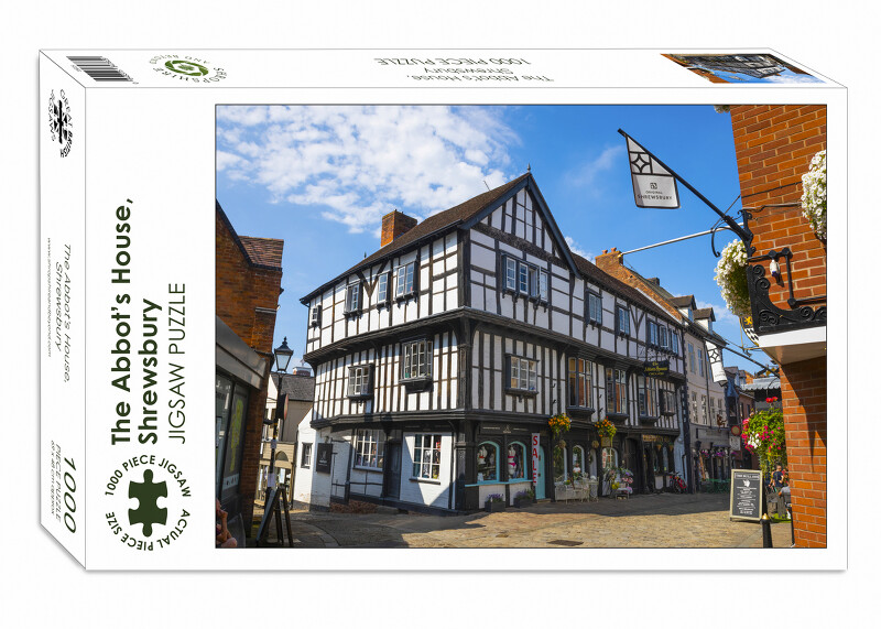 Abbot's House Shrewsbury 1000-piece jigsaw