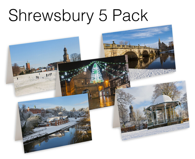 5 Shrewsbury Christmas Cards