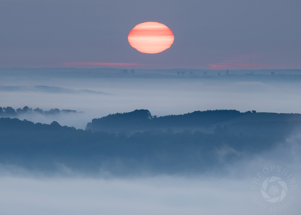 Magical morning on top of Caer Caradoc