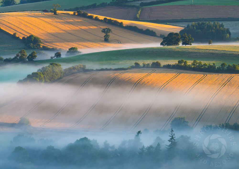 Magical morning in beautiful Clun Valley