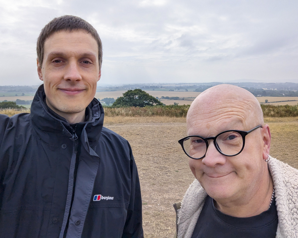 Wind, rain and a spooky visit to the Hollies