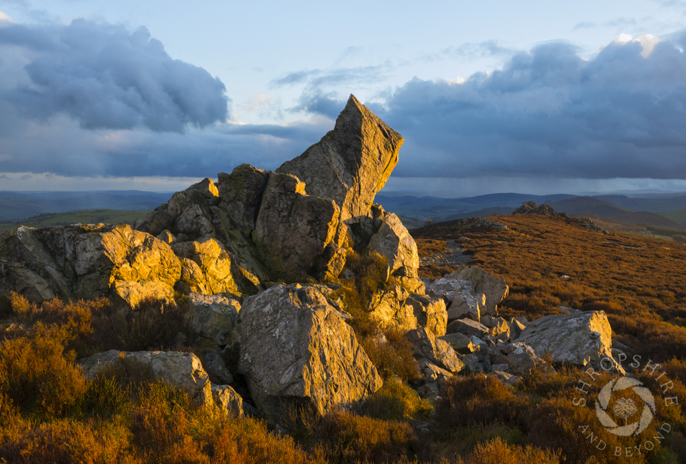 Light and shadows on the Stiperstones