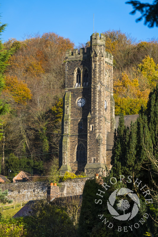 Holy Trinity Church in Coalbrookdale, Shropshire.