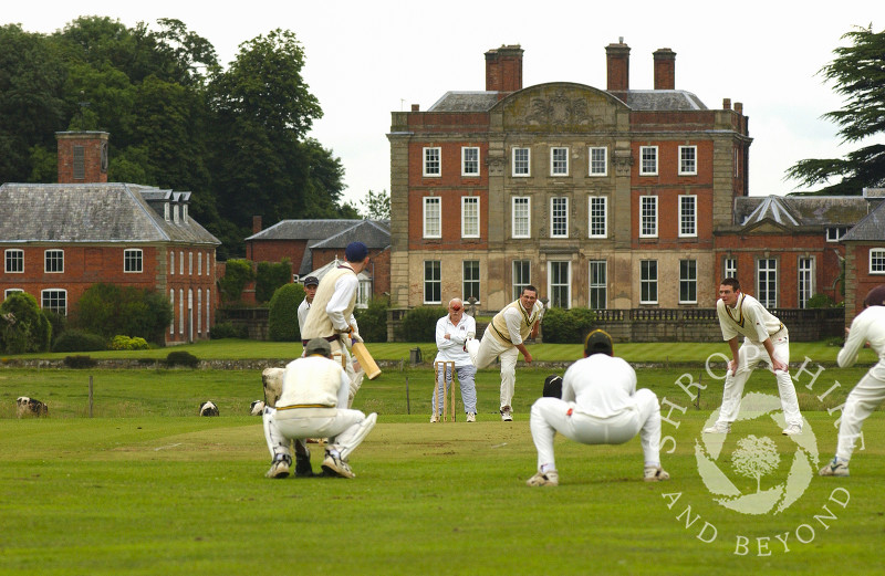 Welsh Frankton Cricket Club, Hardwick Hall, Shropshire, England