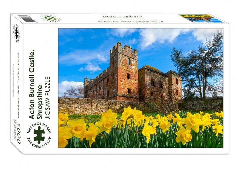 Acton Burnell Castle 1000 piece jigsaw