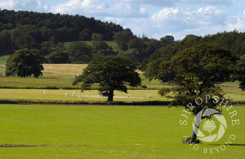 Harcourt Cricket Club, Stanton Upon Hine Heath, Shropshire, England.