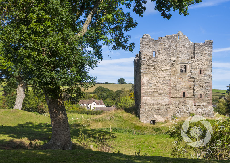 Hopton Castle, near Craven Arms, Shropshire.