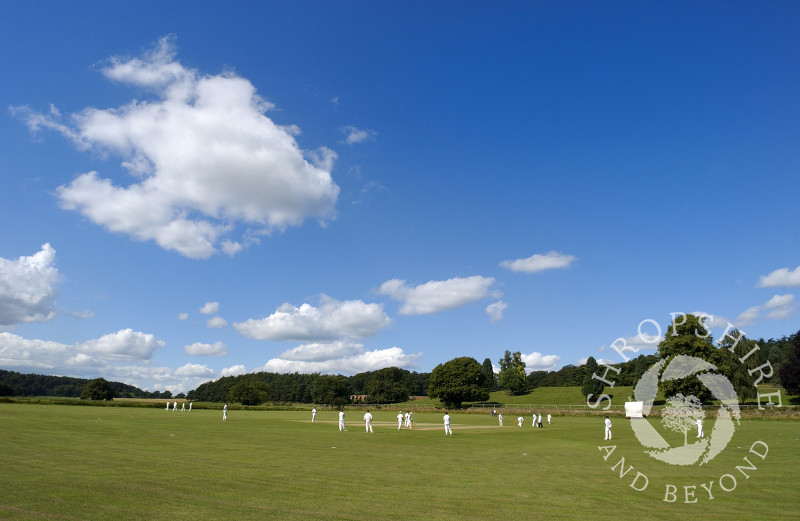 Harcourt Cricket Club, Stanton Upon Hine Heath, Shropshire, England.