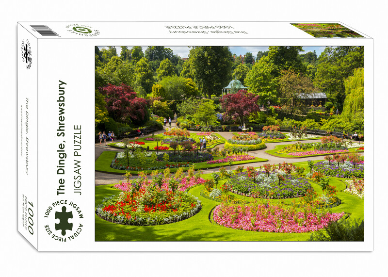 The Dingle, Shrewsbury, 1000-piece jigsaw