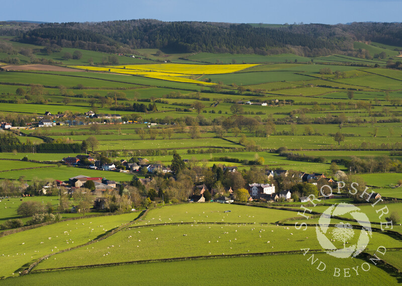 The neighbouring villages of Aston on Clun and Broome nestle in the south Shropshire countryside, England.