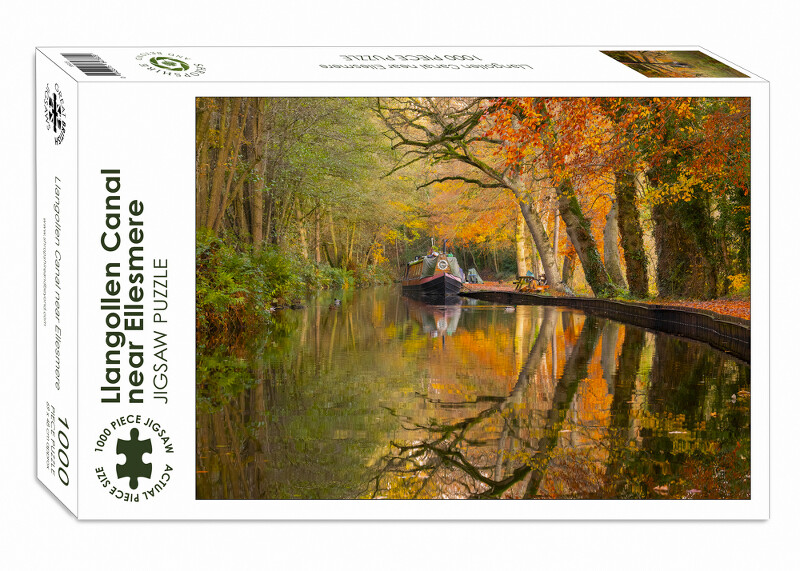 Llangollen Canal near Ellesmere 1000-piece puzzle