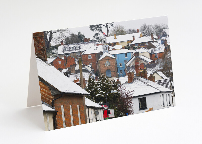 Winter in Bishop's Castle, Shropshire