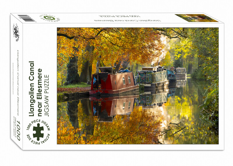 Llangollen Canal near Ellesmere 1000-piece puzzle