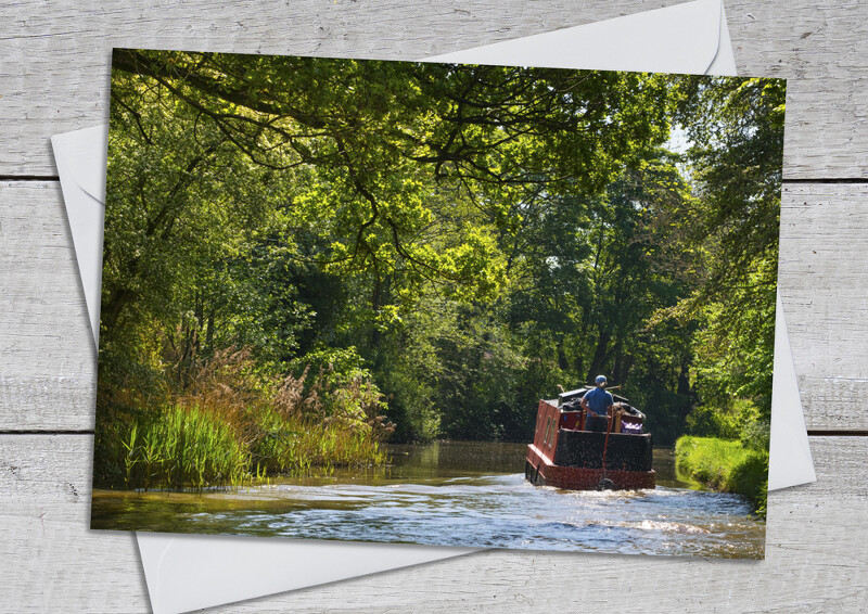 Spring on the Llangollen Canal near Whitchurch, Shropshire.