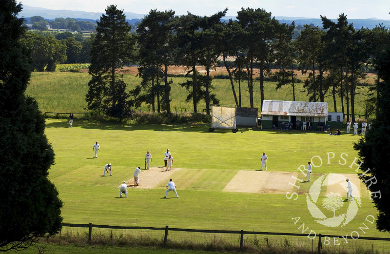 Harcourt Cricket Club, Stanton Upon Hine Heath, Shropshire, England.