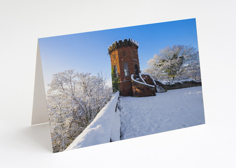 Laura's Tower at Shrewsbury's Castle, Shropshire.