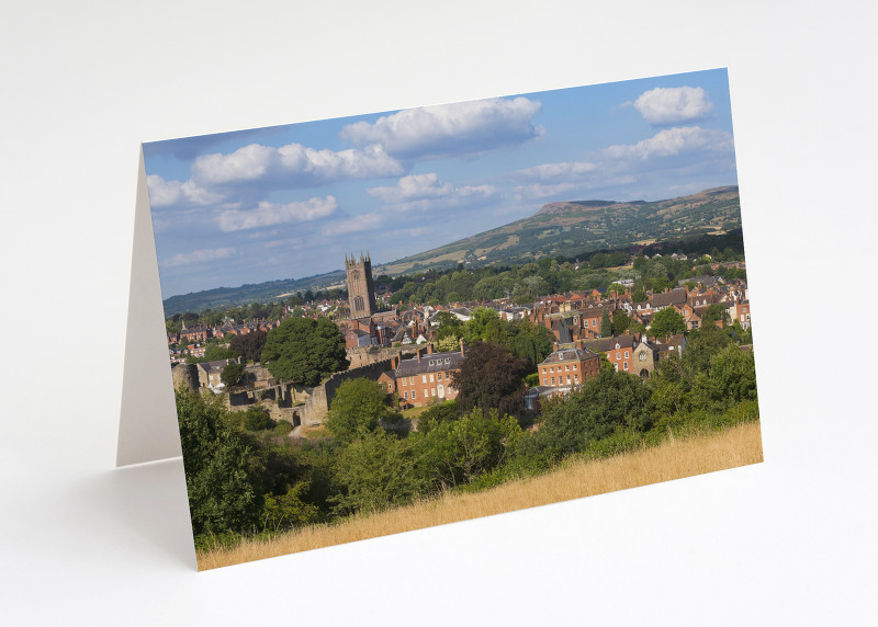 Ludlow and Titterstone Clee, Shropshire.