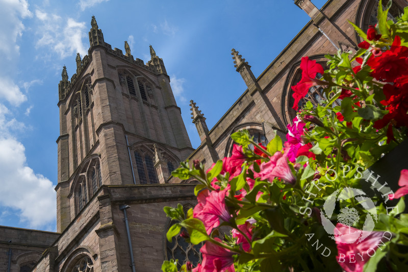 St Laurence's Church, Ludlow, Shropshire.