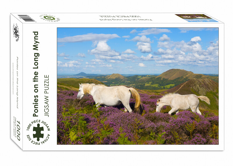 Ponies on the Long Mynd 1000-piece jigsaw