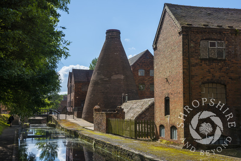 A view of Coalport China Museum, one of the Ironbridge Gorge Museums, at Coalport, Shropshire.