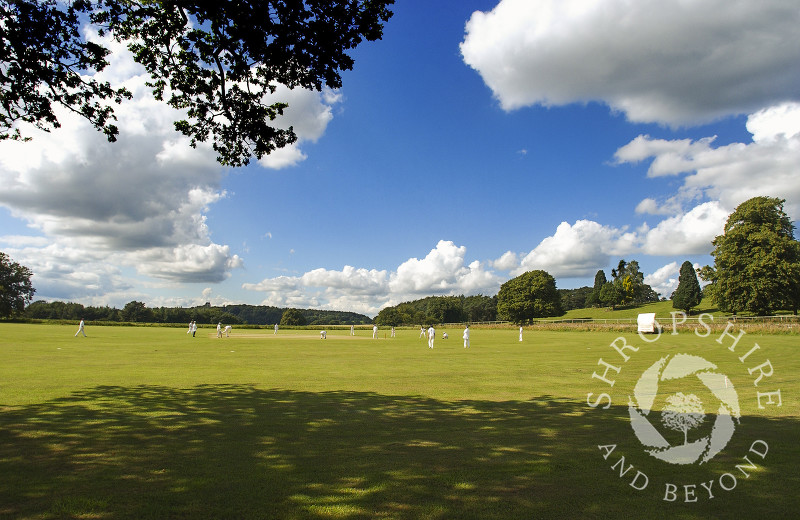 Harcourt Cricket Club, Stanton Upon Hine Heath, Shropshire, England.