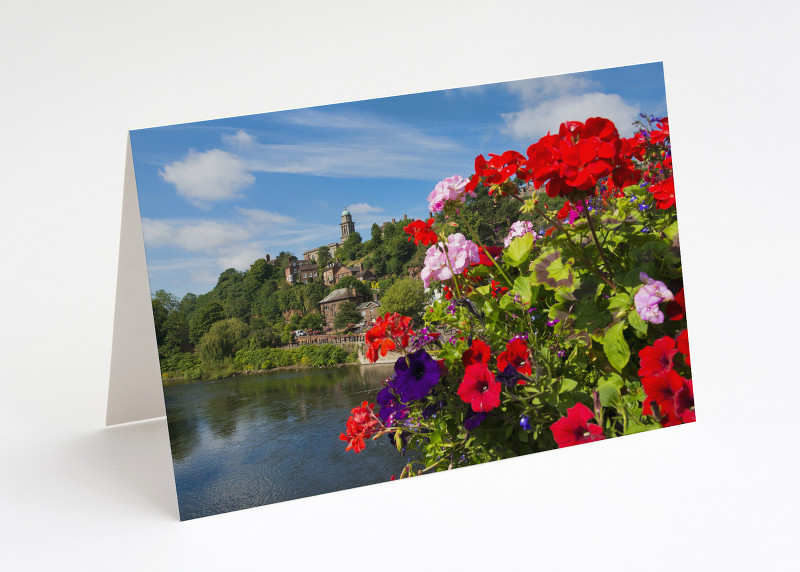 Bridgnorth and the River Severn, Shropshire.