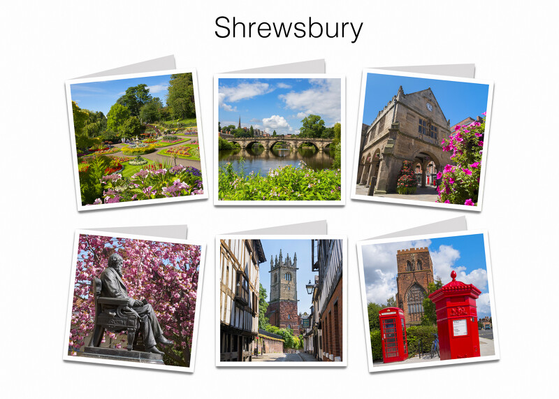 Shrewsbury square cards pack