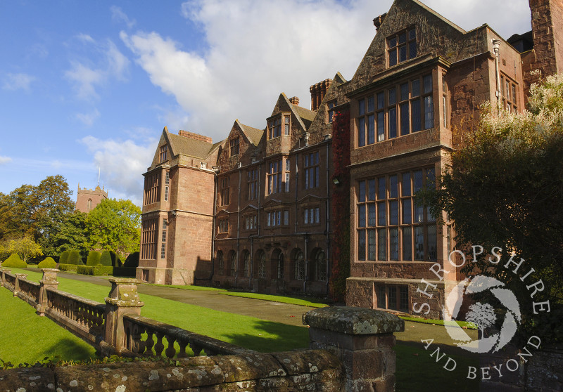 Condover Hall, Condover, Shrophire, England.