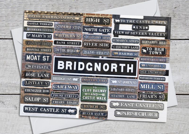 Street names and places, Bridgnorth, Shropshire.