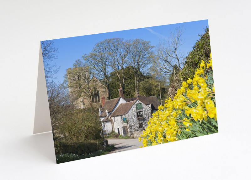 Springtime at Cardington, Shropshire.