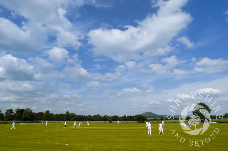 Cound Cricket Club, Shrewsbury, Shropshire, England.