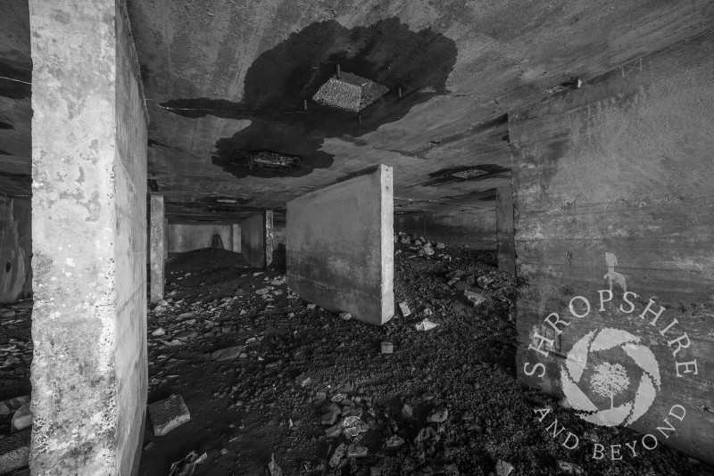 Mining remains on Titterstone Clee, Shropshire.