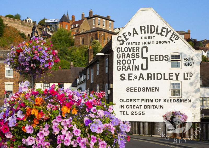 Summer in Low Town, Bridgnorth, Shropshire.