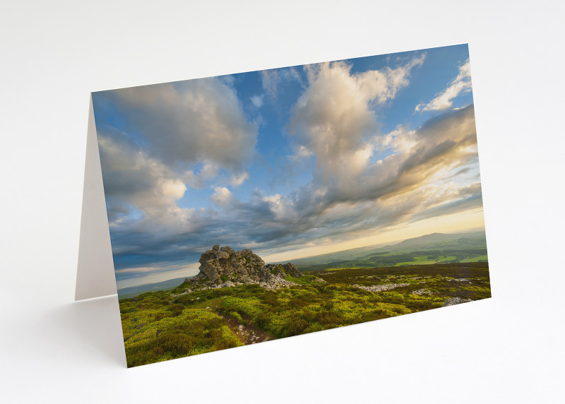 Cranberry Rock on the Stiperstones, Shropshire.