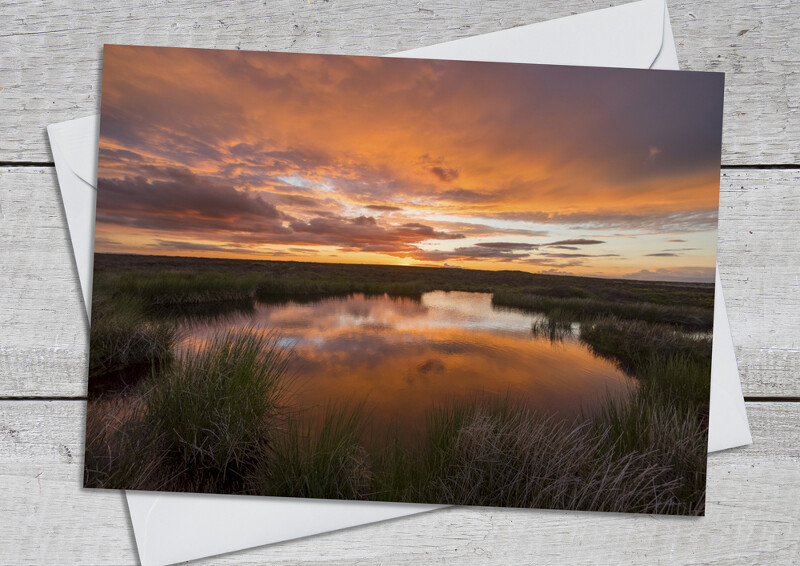 Sunset on the Long Mynd