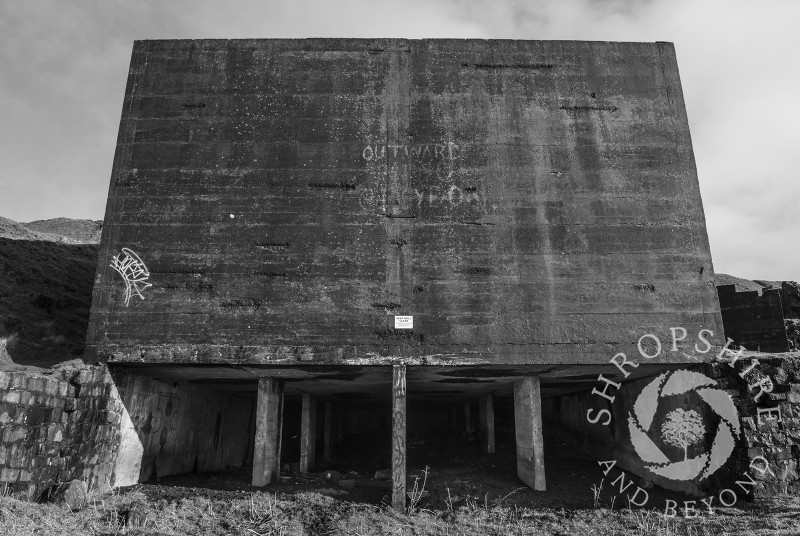 Mining remains on Titterstone Clee, Shropshire.