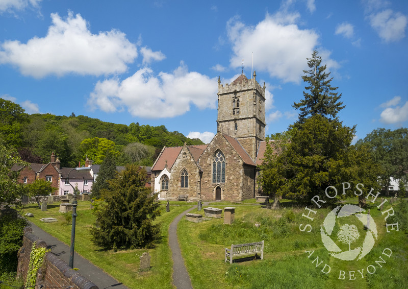 St Laurence's Church in Church Stretton, Shropshire.