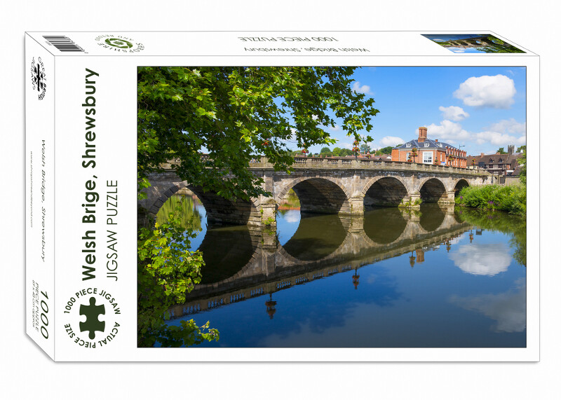 Welsh Bridge, Shrewsbury 1000 piece jigsaw