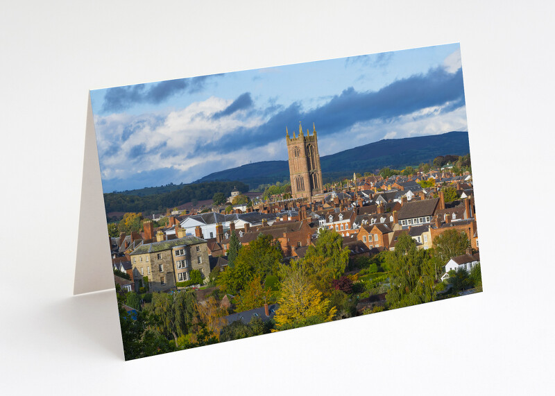 Ludlow and St Laurence's Church, Shropshire