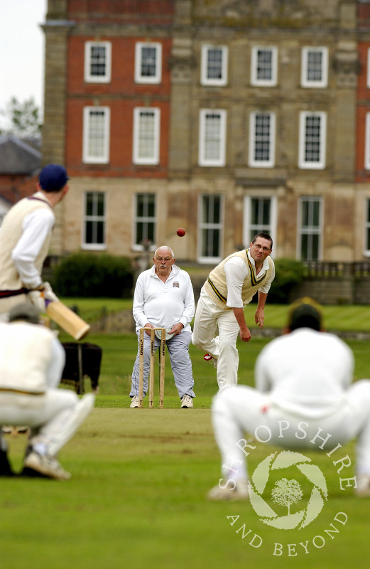 Welsh Frankton Cricket Club, Hardwick Hall, Shropshire, England