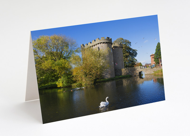 Whittington Castle near Oswestry, Shropshire.