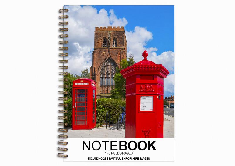 Shrewsbury A5 notebook