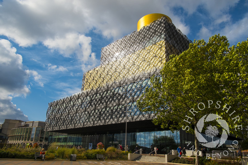 The Library of Birmingham, Centenary Square, England, UK.