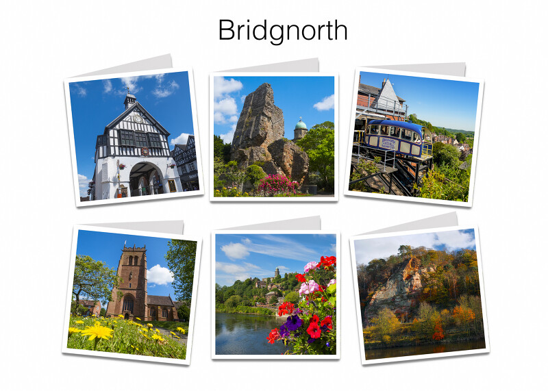 Bridgnorth square cards