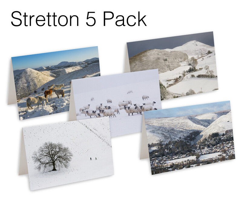 5 Stretton Hills Christmas cards