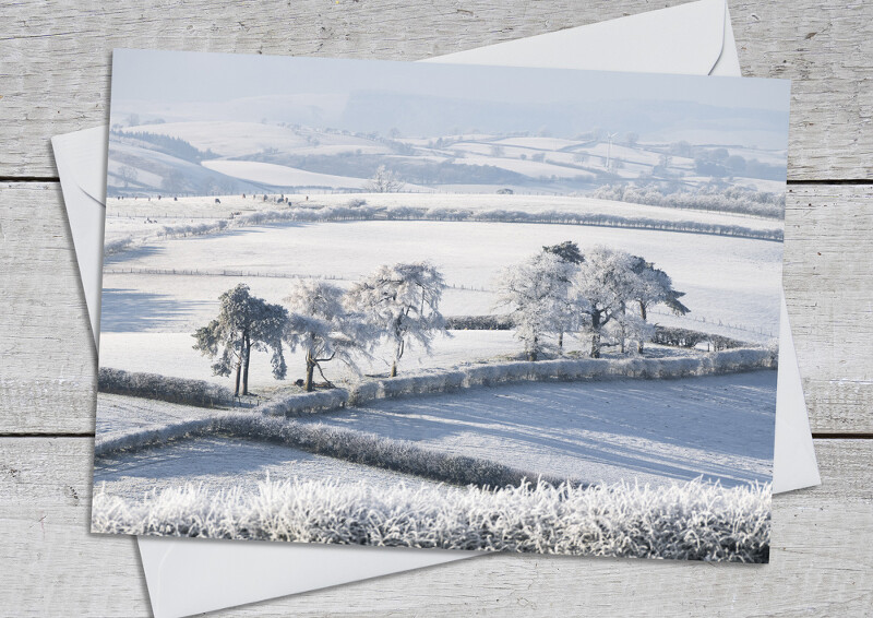 Winter in the Redlake Valley, Shropshire.